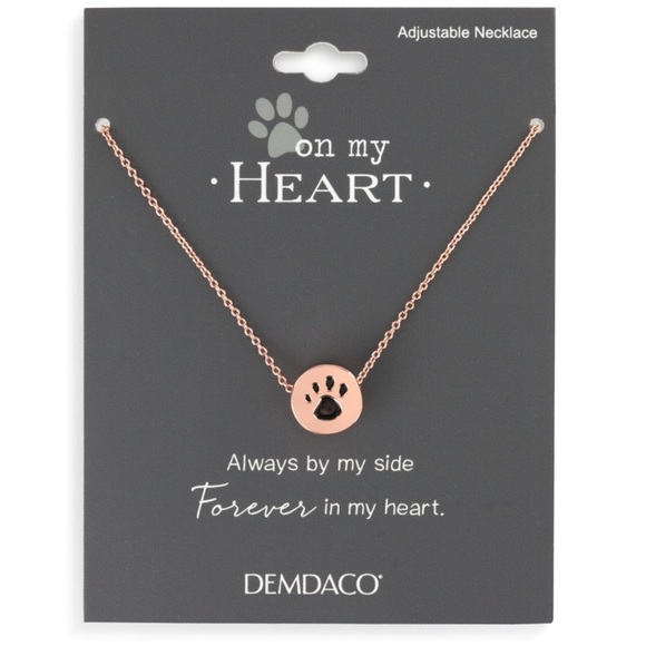 Demdaco Loving Memories Reversible Pet Necklace - Rose Gold - Jewelry - Picture 2 of 5